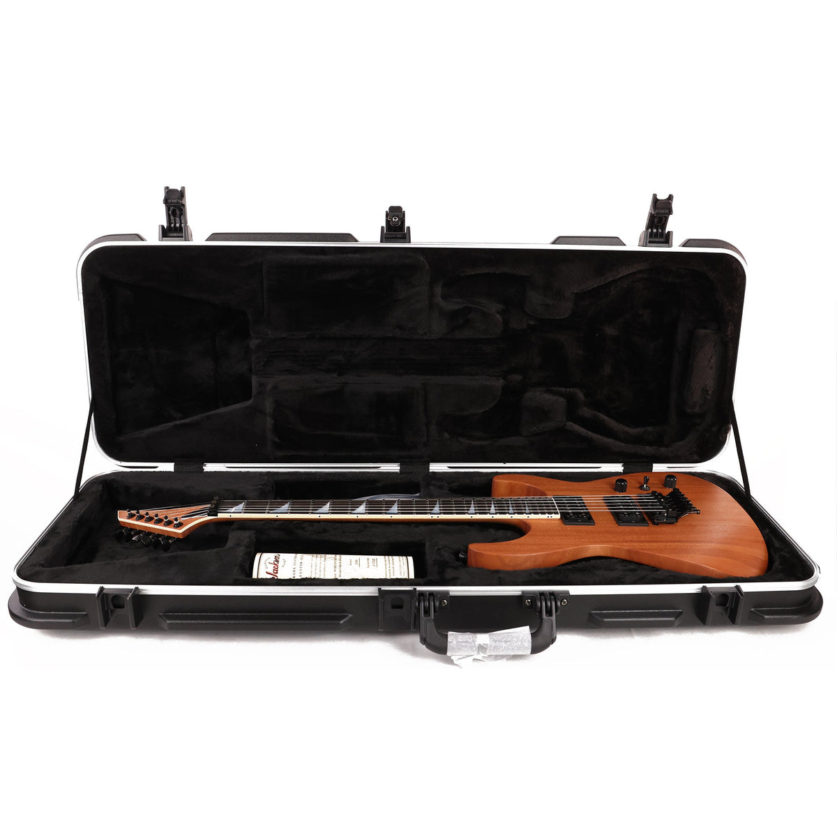 Jackson Custom Shop Exclusive SL2H-V Soloist Natural Series Mahogany Natural Oil — 9