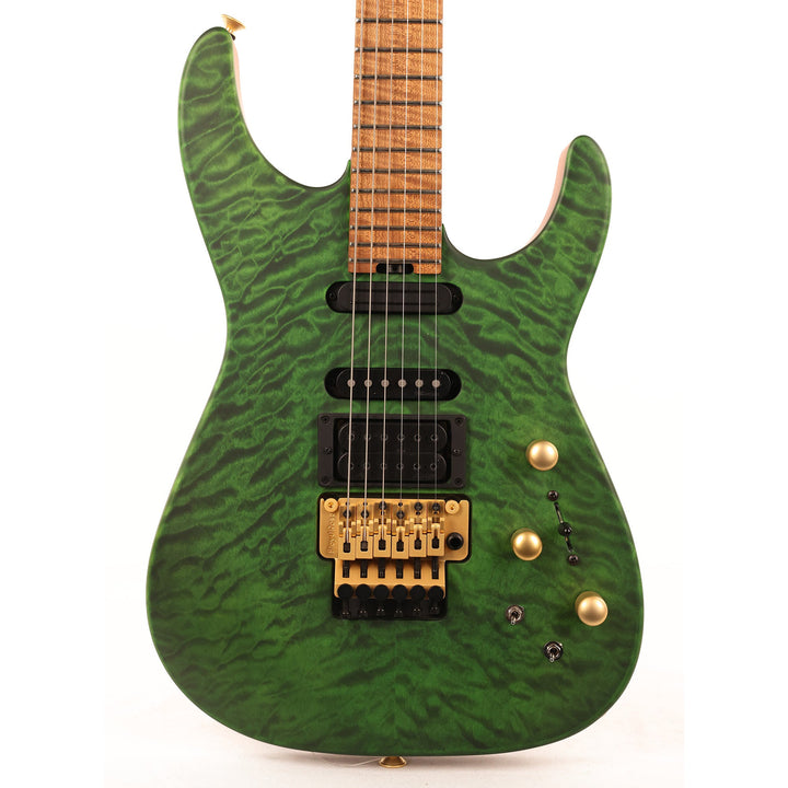 Jackson USA PC1 Matte Phil Collen Trans Green