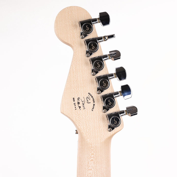 Charvel Custom Shop Flame Sassafras San Dimas Natural Oil Masterbuilt Red Dave