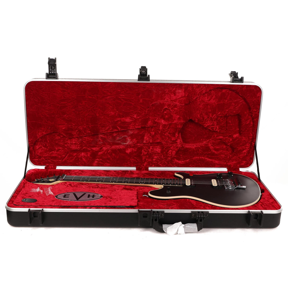 EVH Wolfgang USA Edward Van Halen Signature Stealth Black — 8