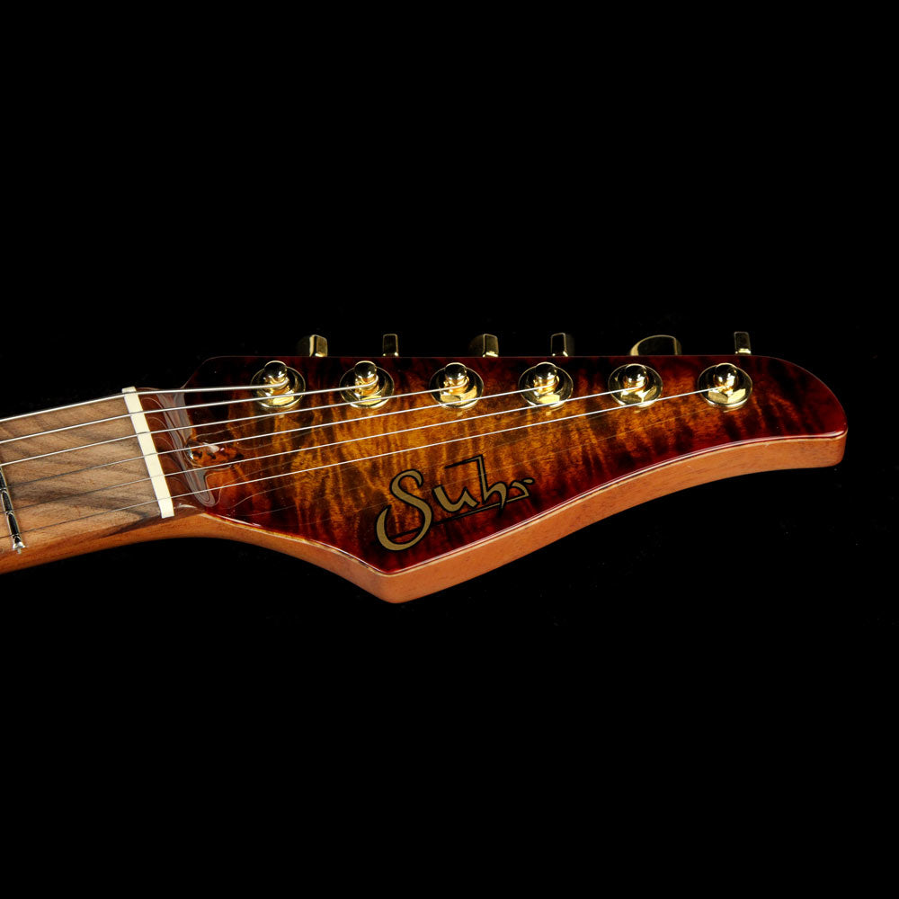 Used 2015 Suhr Modern Carve Top Electric Guitar Bengal Burst — 4