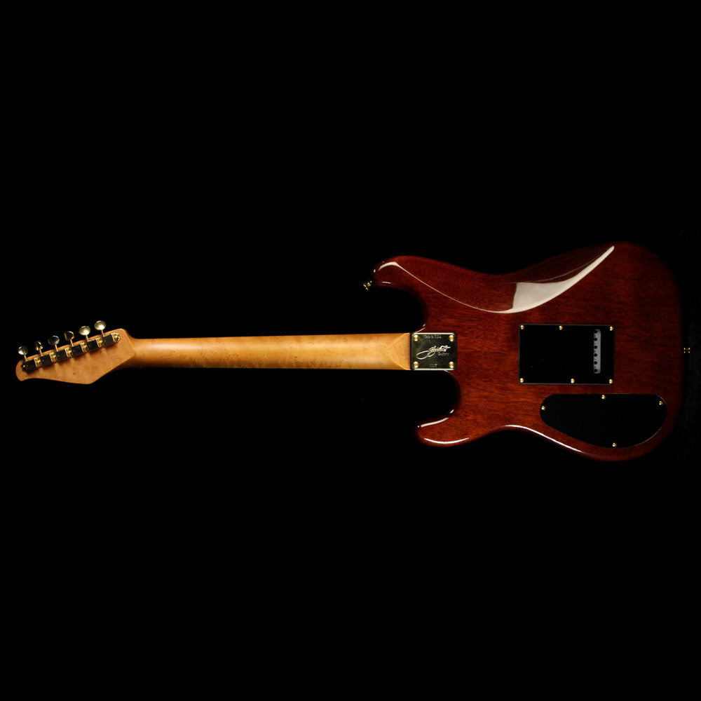 Used 2012 Giglotti GS Electric Guitar Green Burst — 3