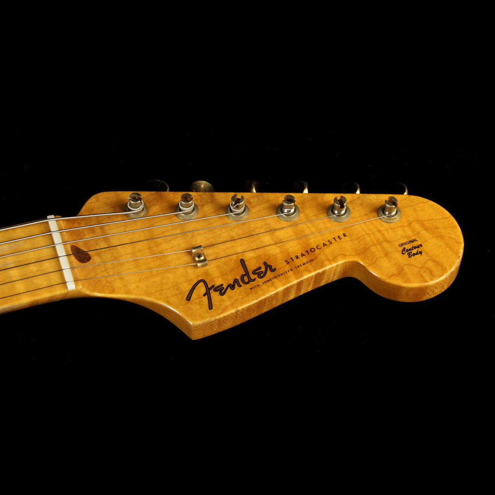 Used 2011 Fender Custom Shop Limited '56 Stratocaster Relic Electric Guitar Olympic White — 4
