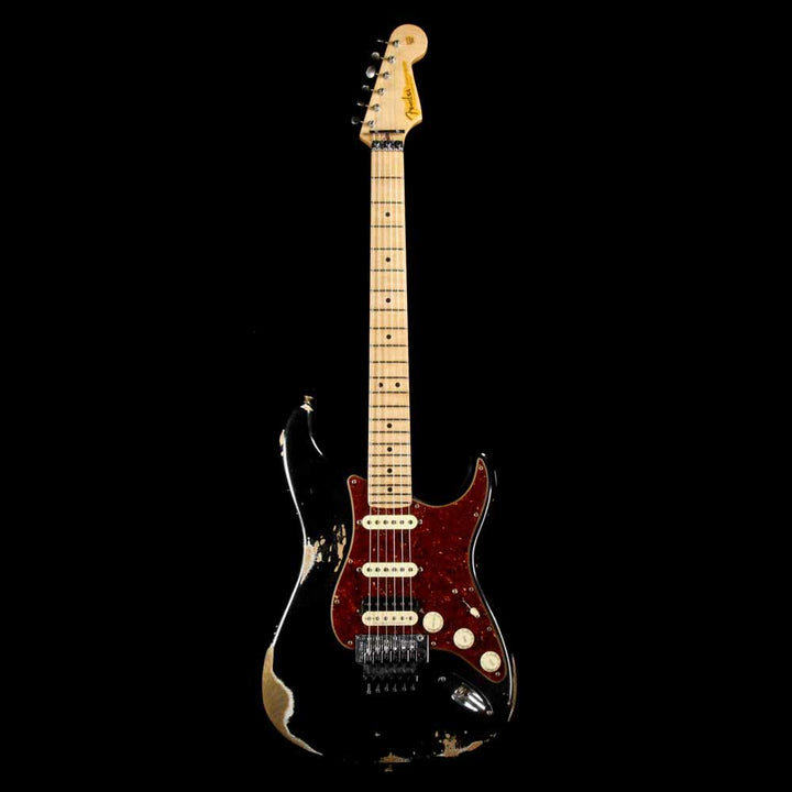 Fender Custom Shop ZF Stratocaster Music Zoo Exclusive Heavy Relic Black