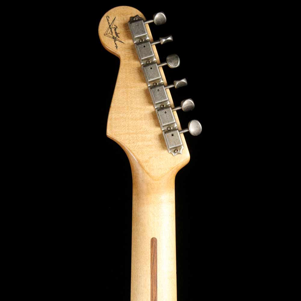Fender Custom Shop ZF Stratocaster Music Zoo Exclusive Heavy Relic Black — 9