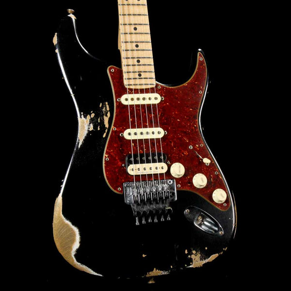 Fender Custom Shop ZF Stratocaster Music Zoo Exclusive Heavy Relic Black