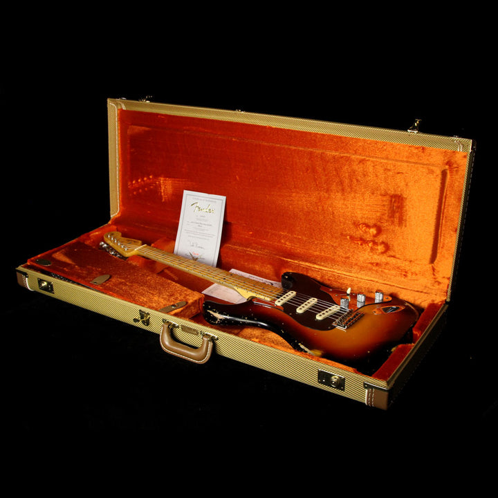 Fender Custom Shop Builder Select Todd Krause '50s Control Plate Stratocaster 3-Tone Sunburst