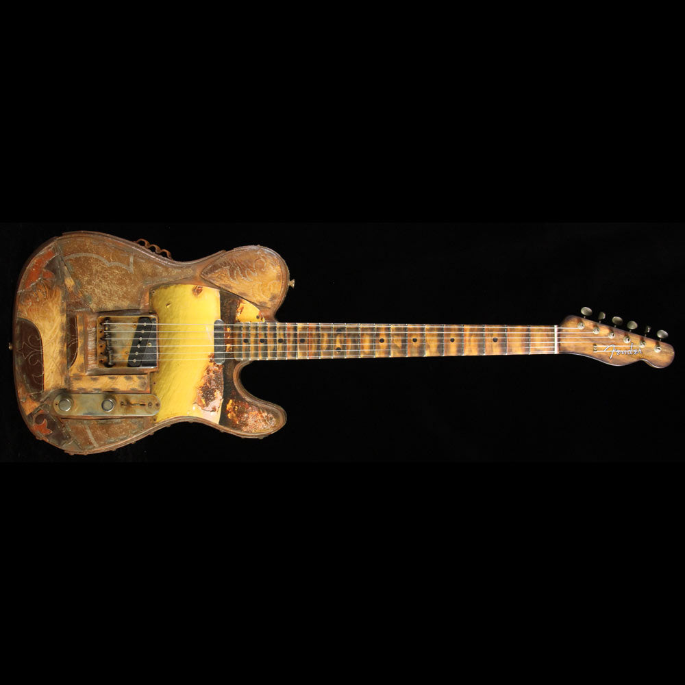 Fender Custom Shop Masterbuilt Greg Fessler Boot Artwork Telecaster Electric Guitar — 2
