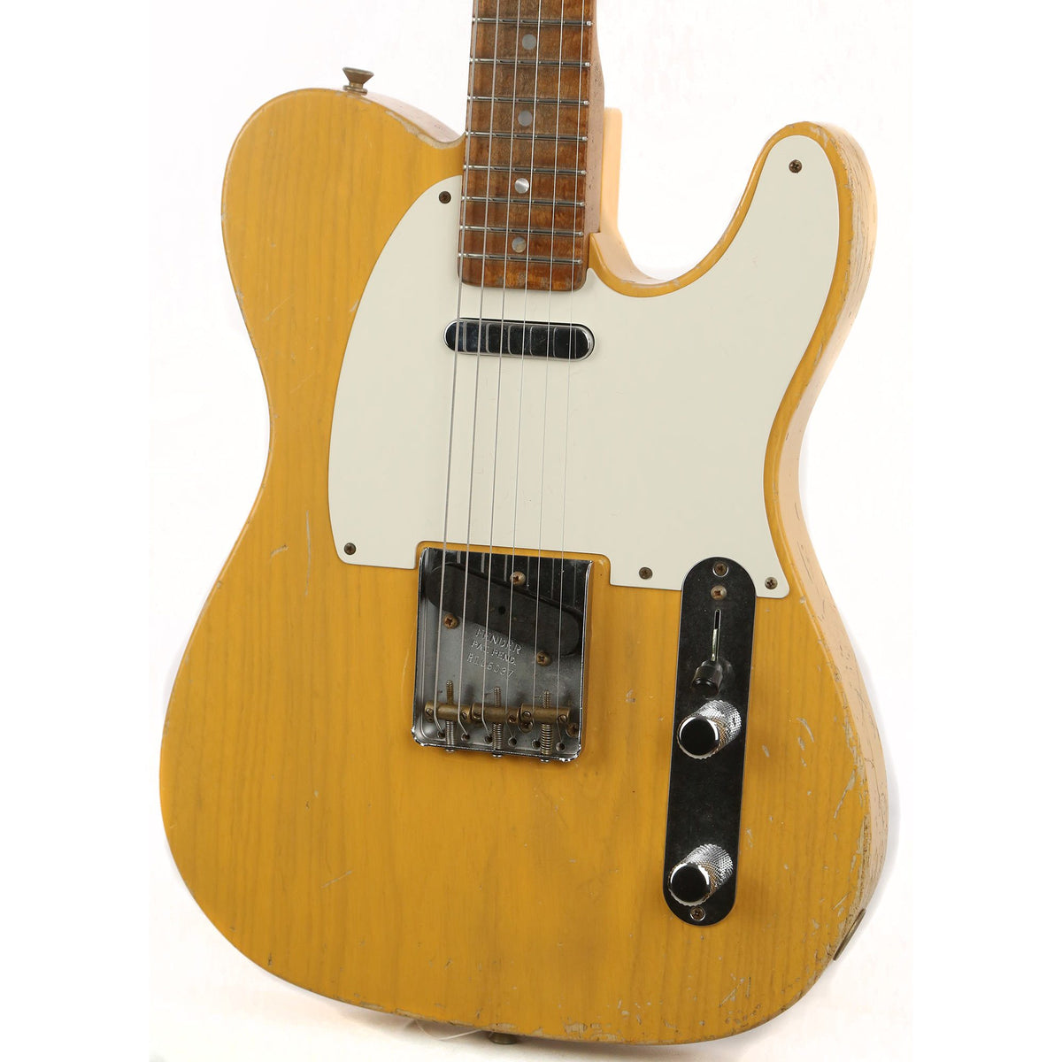 Fender Custom Shop '50s Telecaster Relic Masterbuilt Dennis Galuszka Butterscotch Blonde — 7