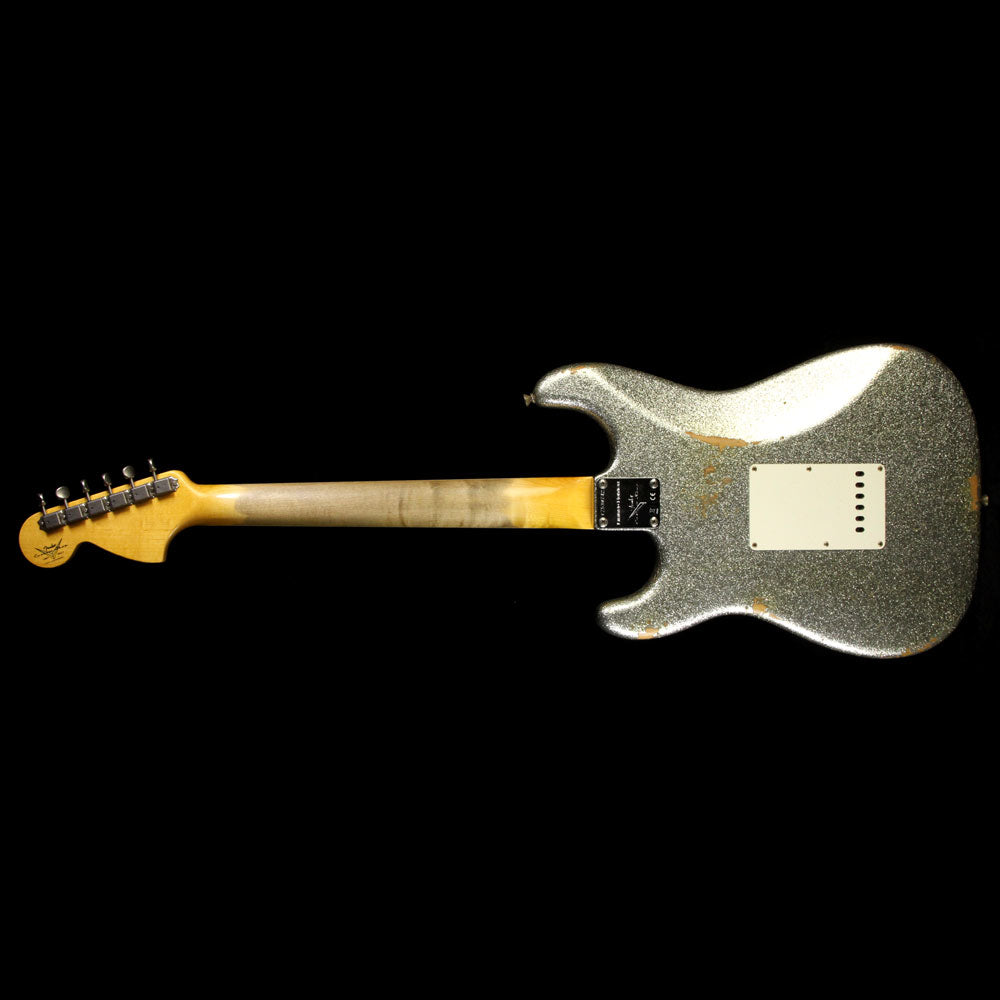 Fender Custom Shop 1967 Stratocaster Reissue Relic Silver Sparkle — 3