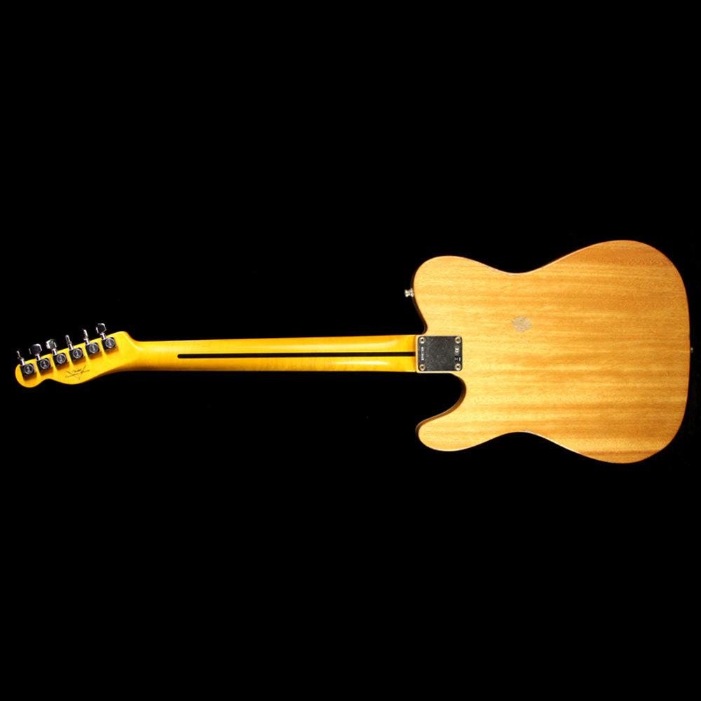 Fender Custom Shop TV Jones Telecaster Relic Red Sparkle Top and Tinted Okume Body — 3