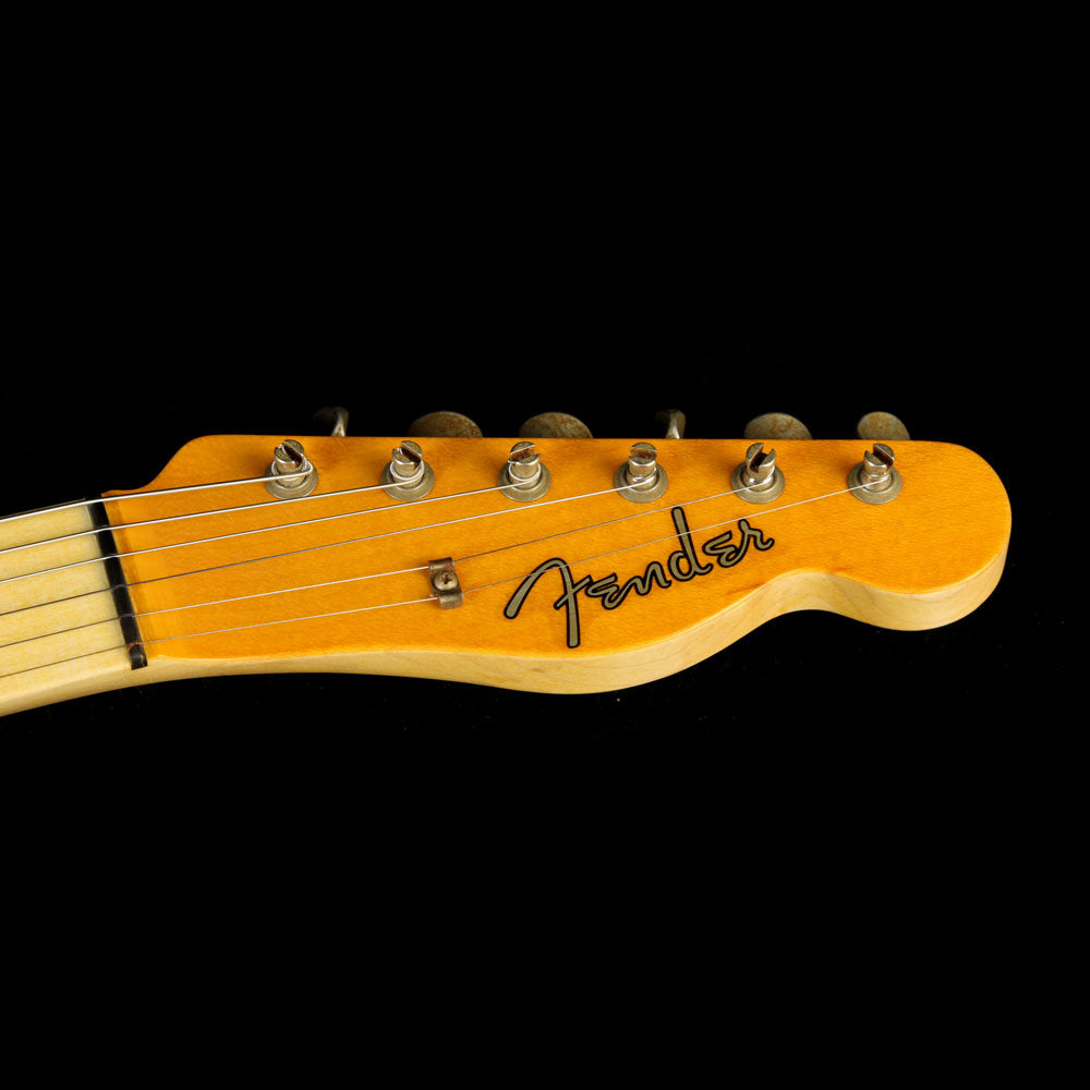 Fender Custom Shop 2-Tone Telecaster Relic Sonic Blue and Olympic White — 4