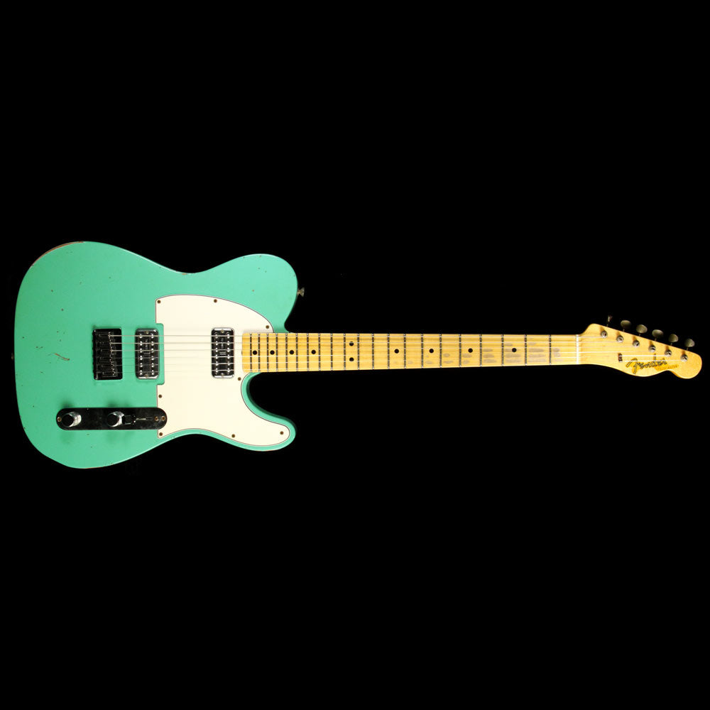 Fender Custom Shop 1963 Custom Telecaster TV Jones Relic Faded Seafoam — 2