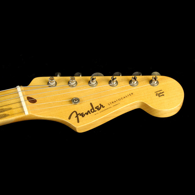 Fender Custom Shop 1955 Stratocaster Journeyman Relic Electric Guitar Desert Tan — 4