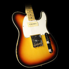 Fender Custom Shop Two-Tone Telecaster Relic Electric Guitar 3-Tone Sunburst and Black