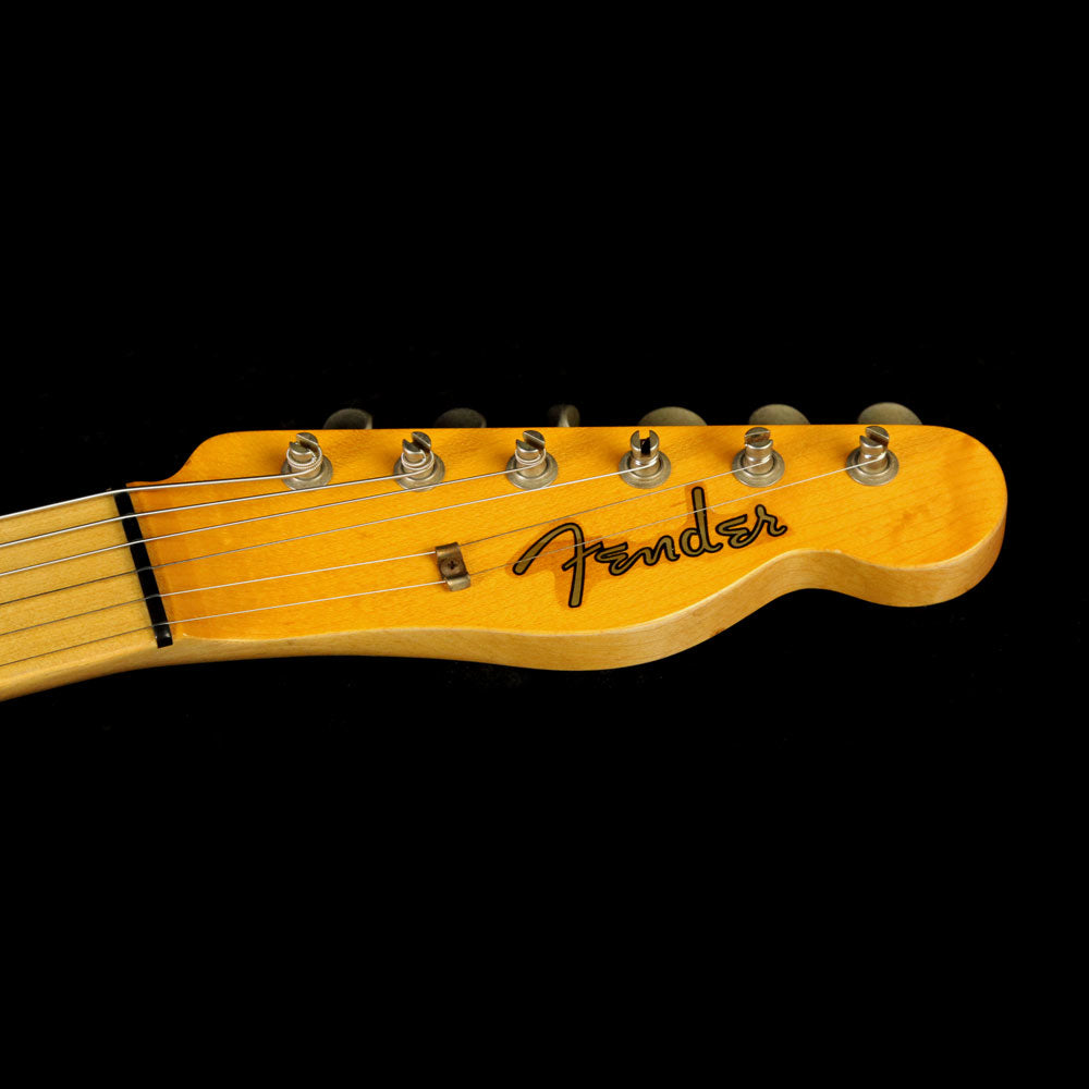 Fender Custom Shop Two-Tone Telecaster Relic Electric Guitar 3-Tone Sunburst and Black — 4