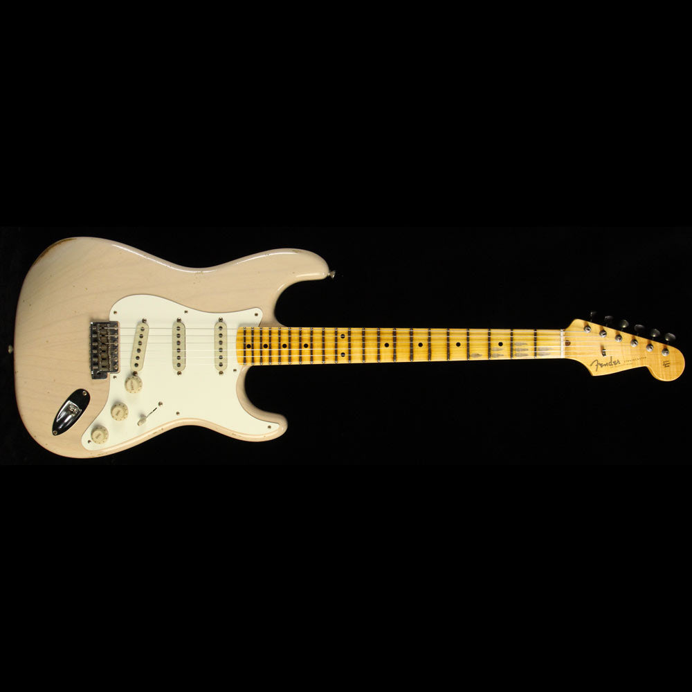 Fender Custom 2017 NAMM Limited Dual Mag Stratocaster Relic Guitar Dirty White Blonde — 2