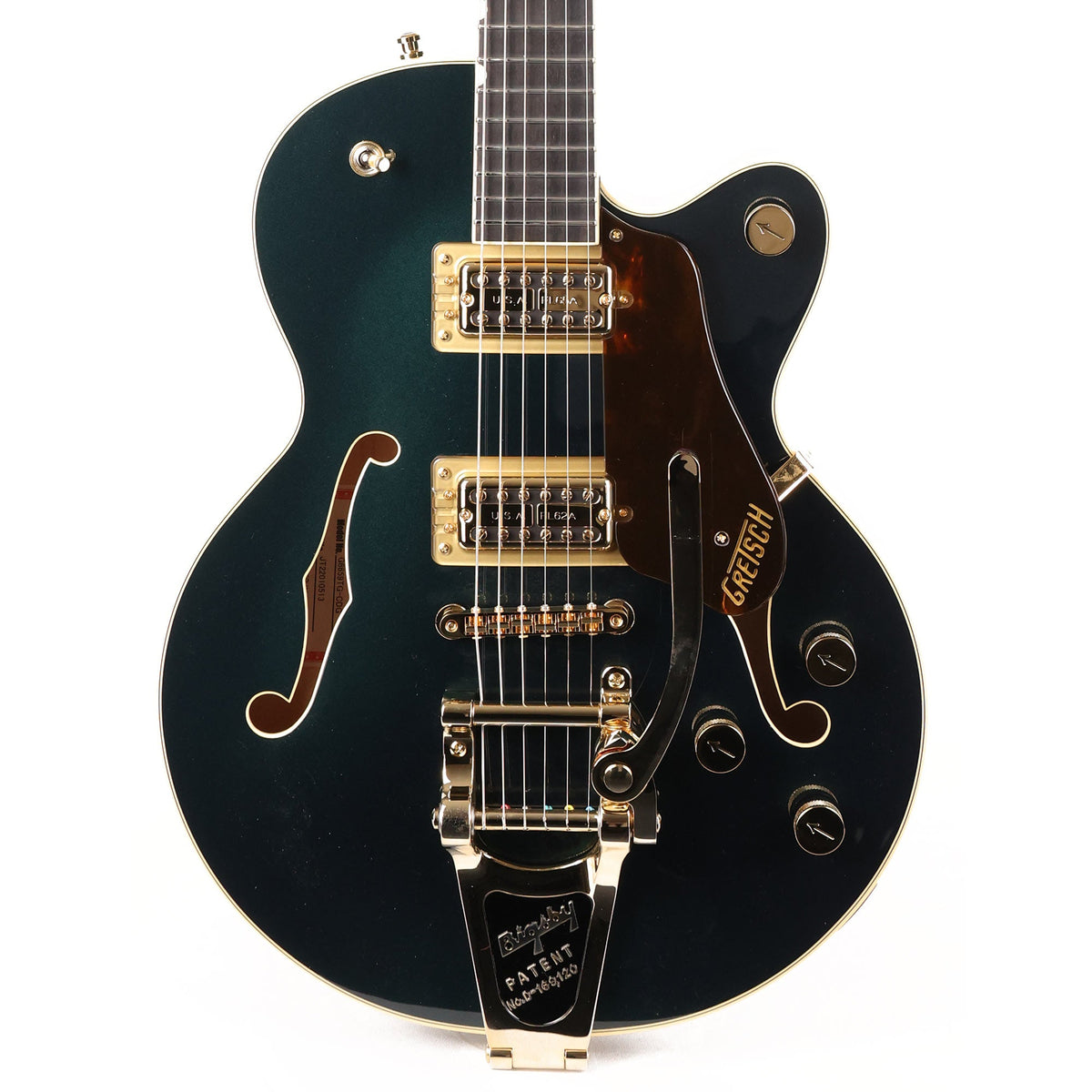 Gretsch G6659TG  Players Edition Broadkaster Jr. Bigsby Cadillac Green 2022 — 1