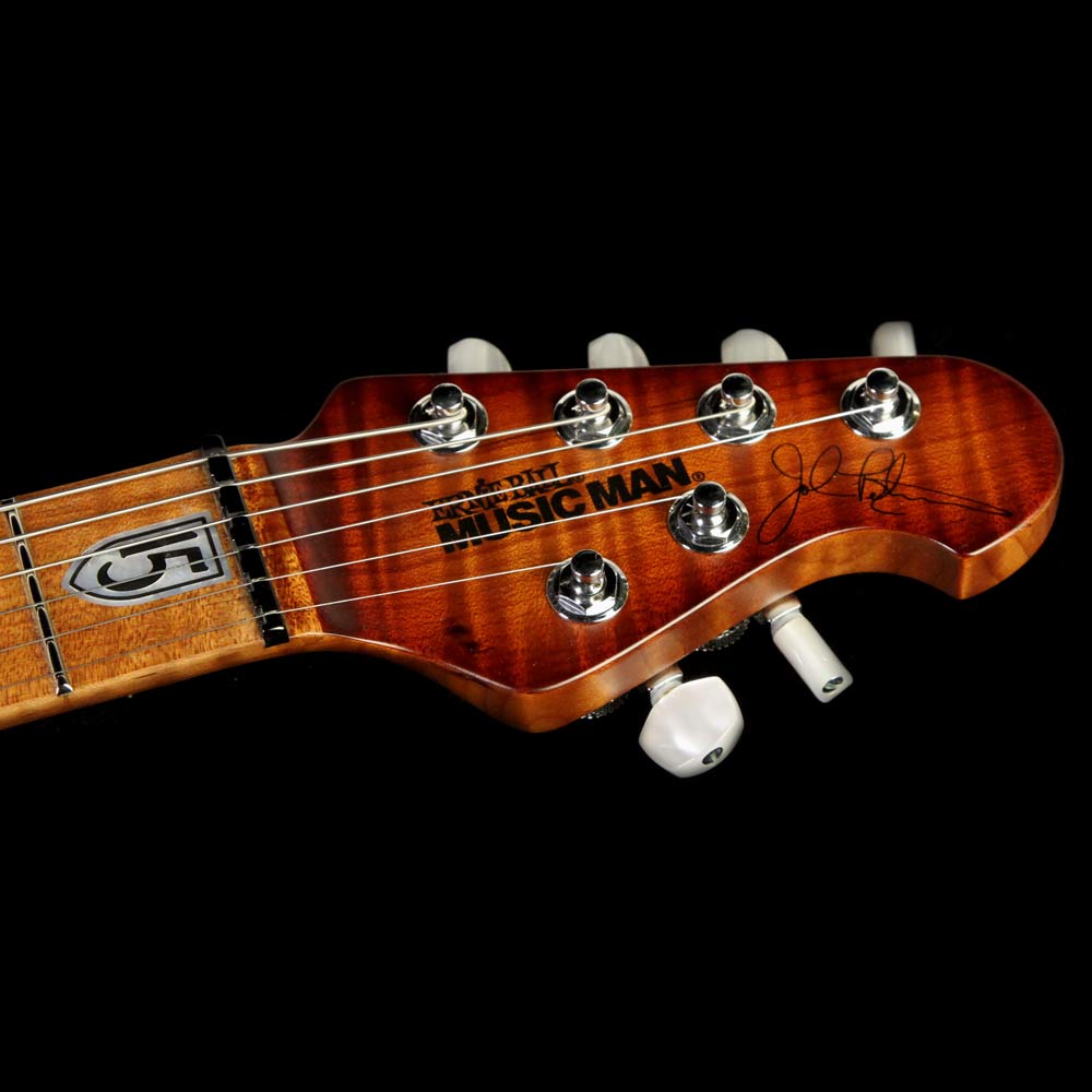 Ernie Ball Music Man John Petrucci JP15 Electric Guitar Quilt Top Sahara Burst — 4