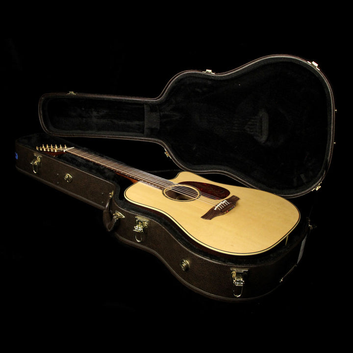 Used Takamine TAN16C-12 Dreadnought Cutaway 12-String Acoustic Guitar Natural
