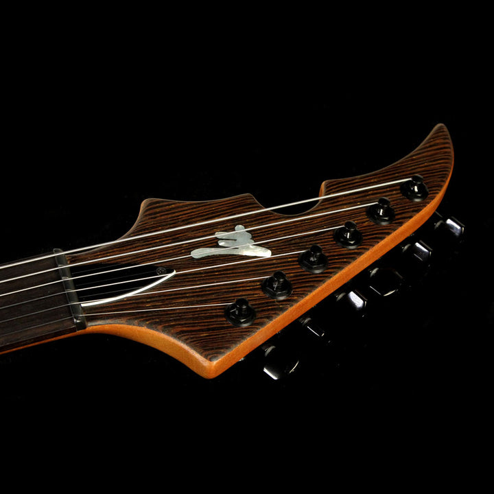 Used 2014 Monson Abyss Electric Guitar Wenge Top Natural Oil