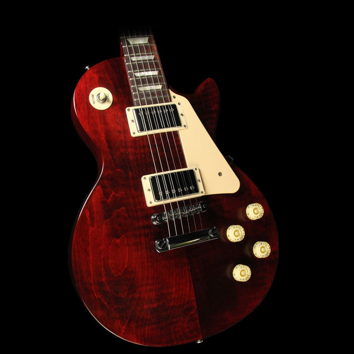 Used 2013 Gibson Les Paul Studio 60's Tribute Min-Etune Electric Guitar Wine Red