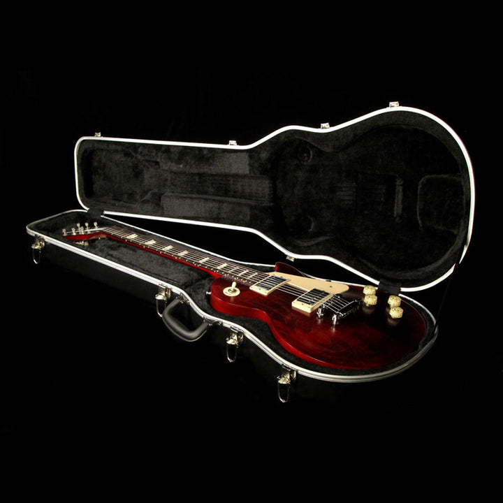 Used 2013 Gibson Les Paul Studio 60's Tribute Min-Etune Electric Guitar Wine Red