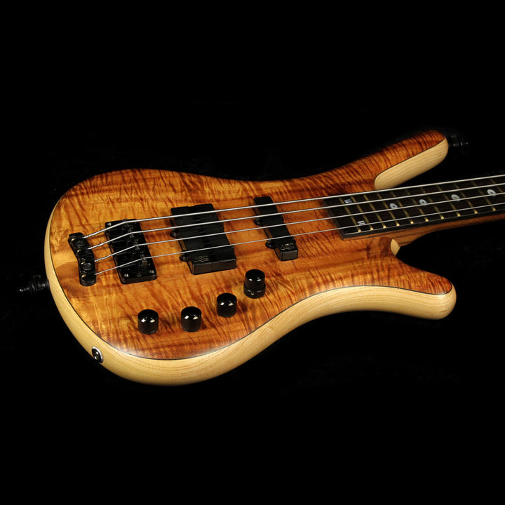 Used 2004 Warwick FNA Jazzman Limited Edition Electric Bass Guitar Natural