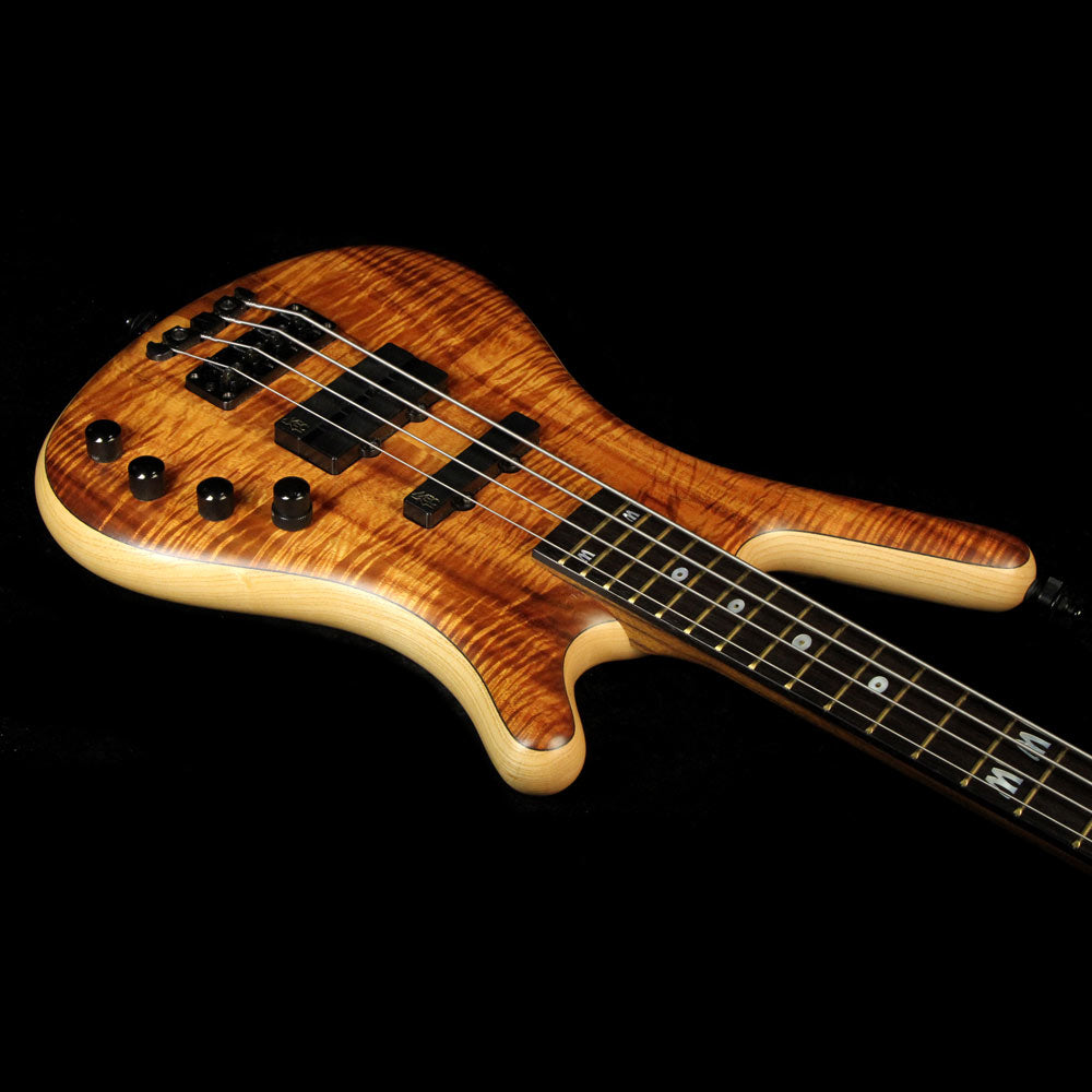 Used 2004 Warwick FNA Jazzman Limited Edition Electric Bass Guitar Natural — 6