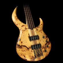 Used Sukop 4-String DC-4 Fretless Electric Bass Guitar Burl Maple