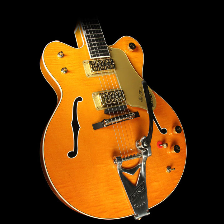 Used 2012 Gretsch G6120DC Chet Atkins Double Cutaway Electric Guitar Orange