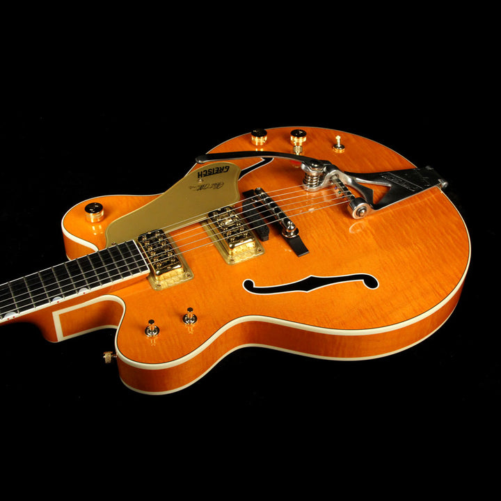 Used 2012 Gretsch G6120DC Chet Atkins Double Cutaway Electric Guitar Orange