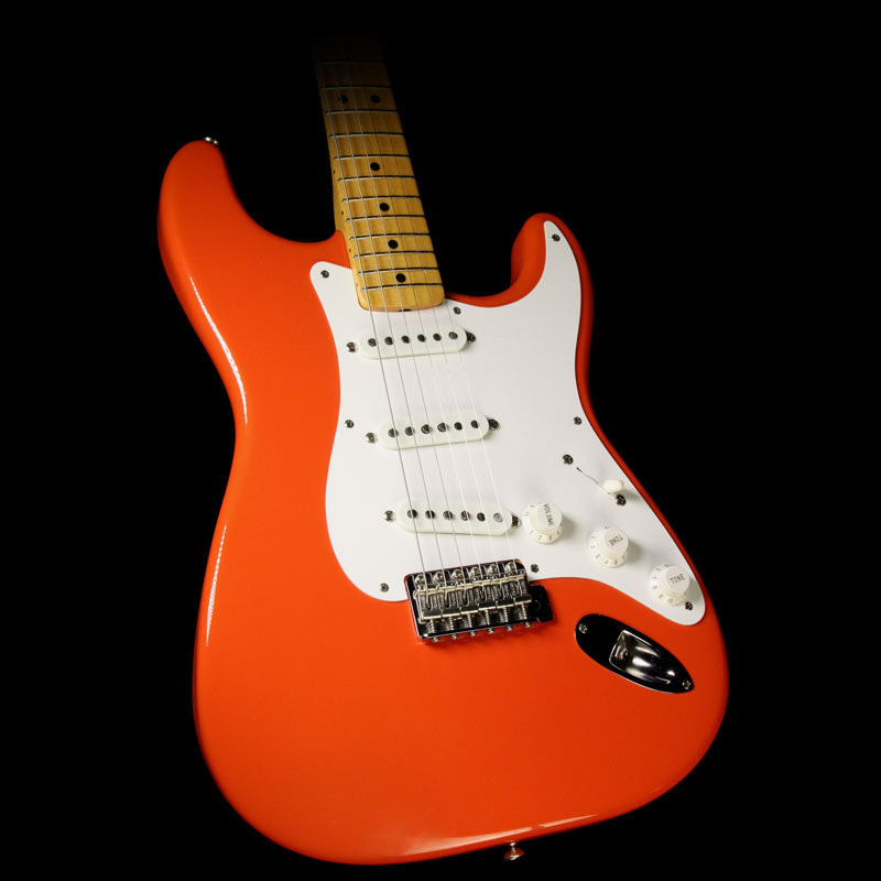 Used 1988 Fender American Vintage '57 Stratocaster Electric Guitar Fiesta Red — 1
