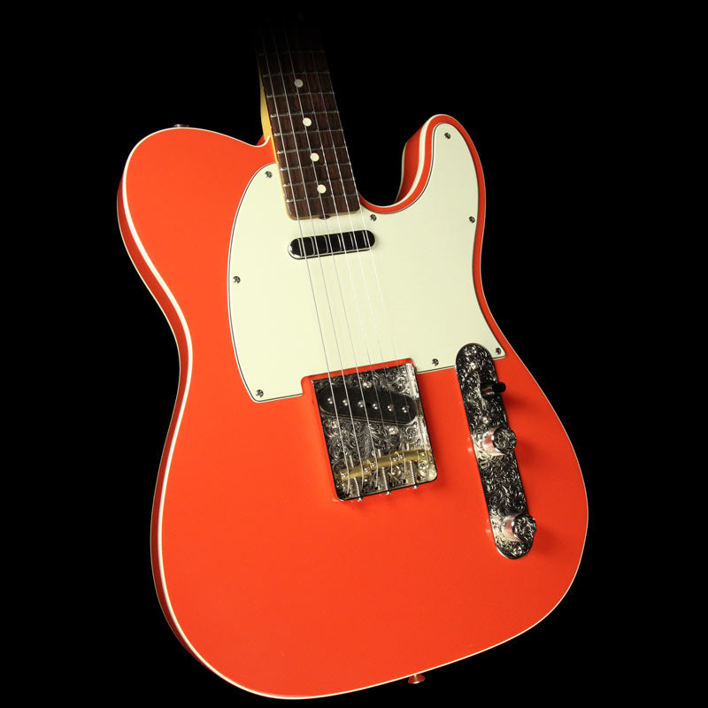 Used 2007 Fender FSR '62 Telecaster Custom Thin Skin Electric Guitar Fiesta Red — 1