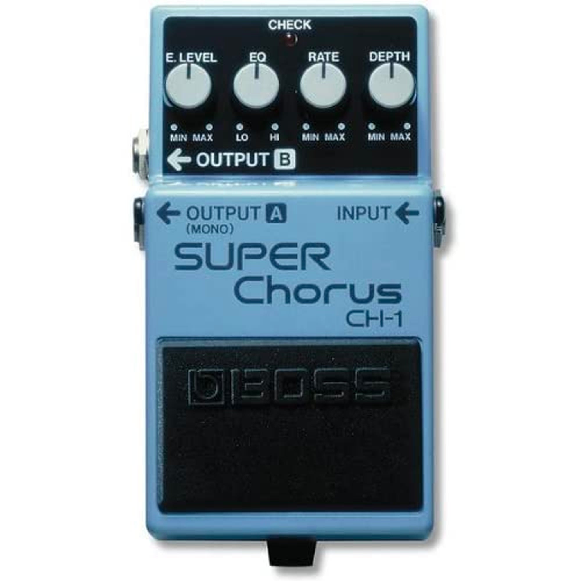 stereo eq pedal Boss Stereo Super Chorus Ensemble CH-1 Effects Pedal