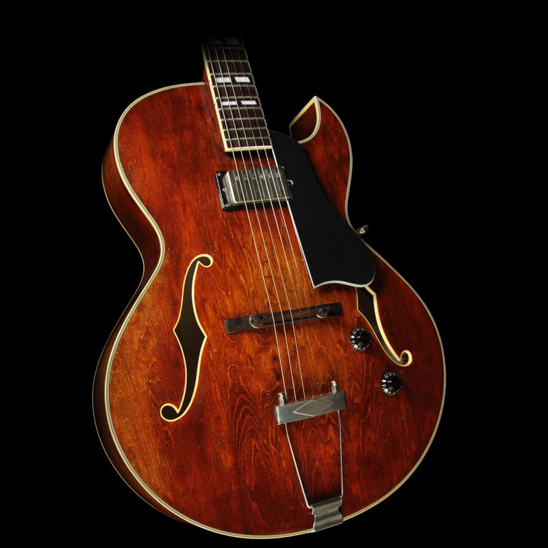 Used Eastman T49/v Archtop Electric Guitar Antique Amber | The