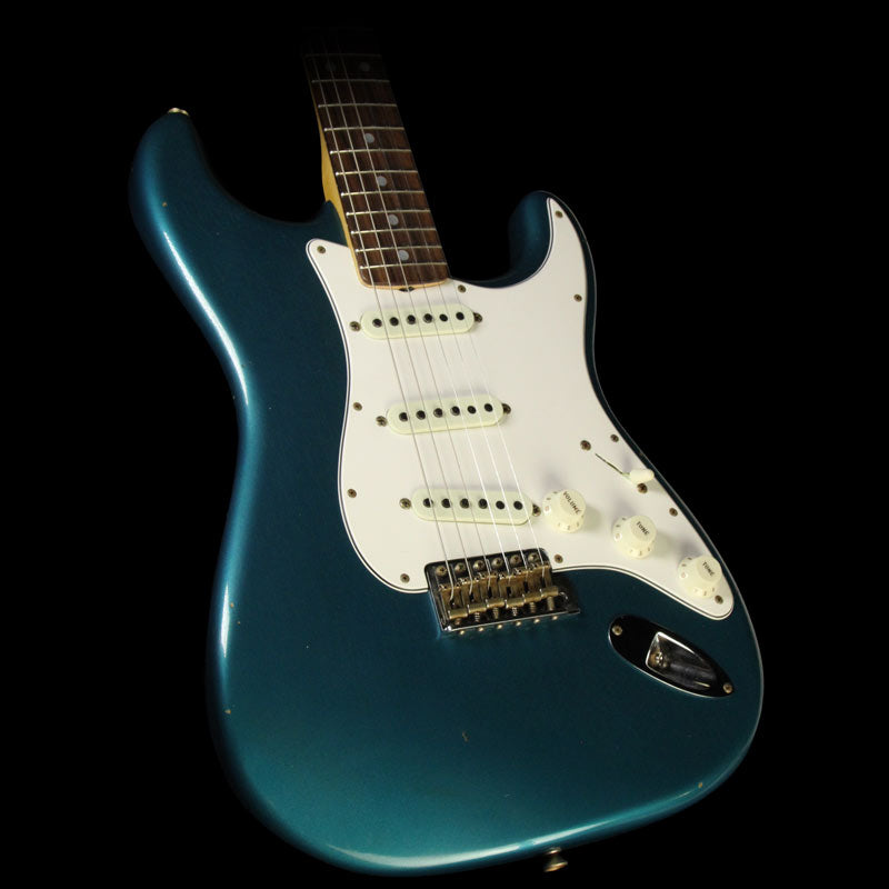Used 2017 Fender Custom Shop Time Machine Series '69 Stratocaster Journeyman Relic Electric Guitar Aged Ocean Turquoise — 1