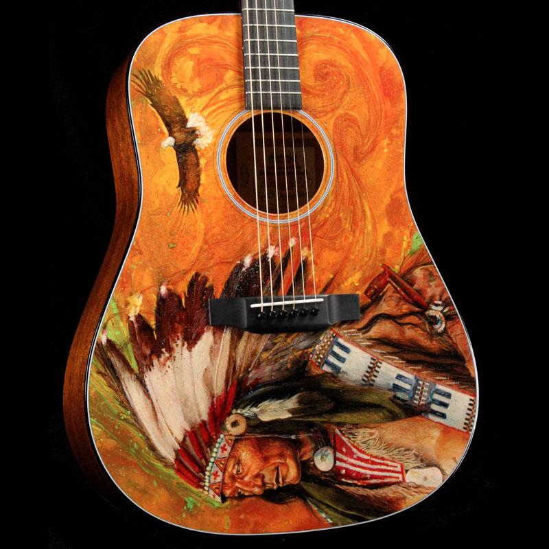 Martin Robert F. Goetzl Custom Signature Edition D-18 Dreadnought Natural — 1