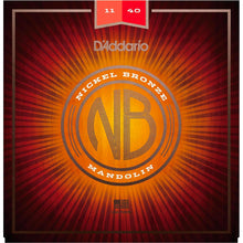 D'Addario Nickel Bronze Mandolin Strings Medium 11-40