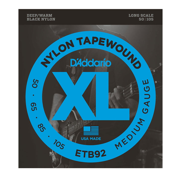 D'Addario Tapewound Electric Bass Strings (50-105)