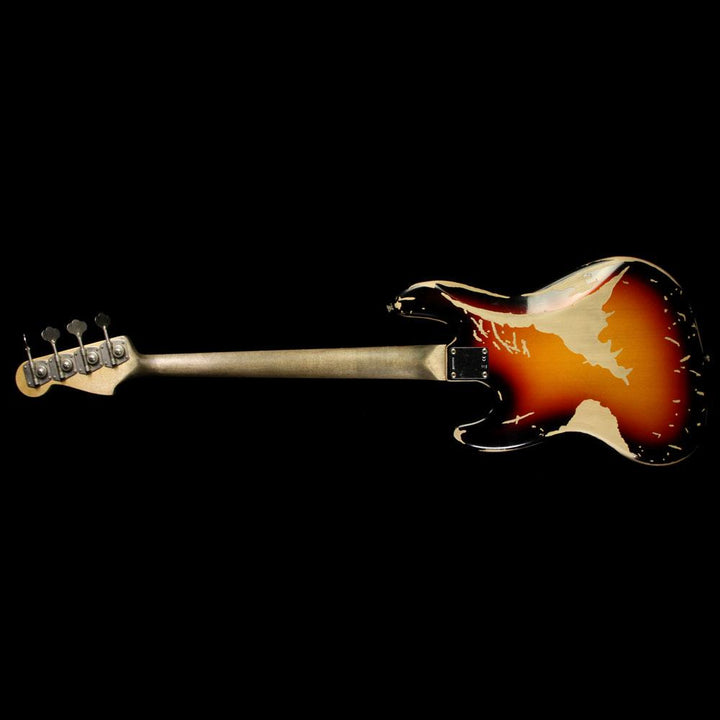 Used 2017 Fender Custom Shop Jaco Pastorius Tribute Jazz Bass 3-Tone Sunburst