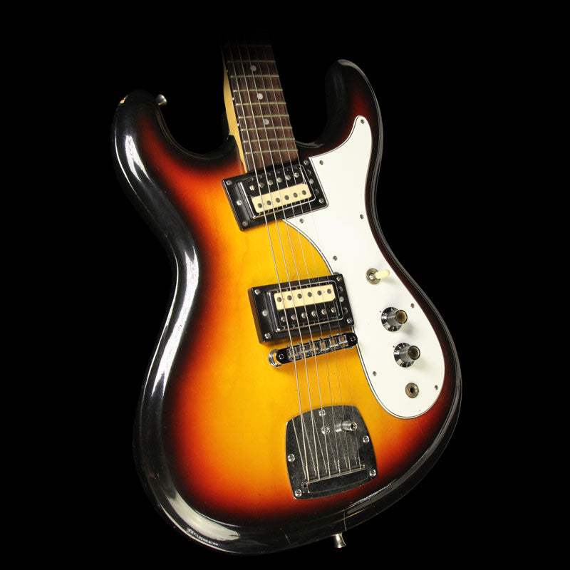 Used 1970s Univox Hi-Flier Electric Guitar Sunburst Professionally