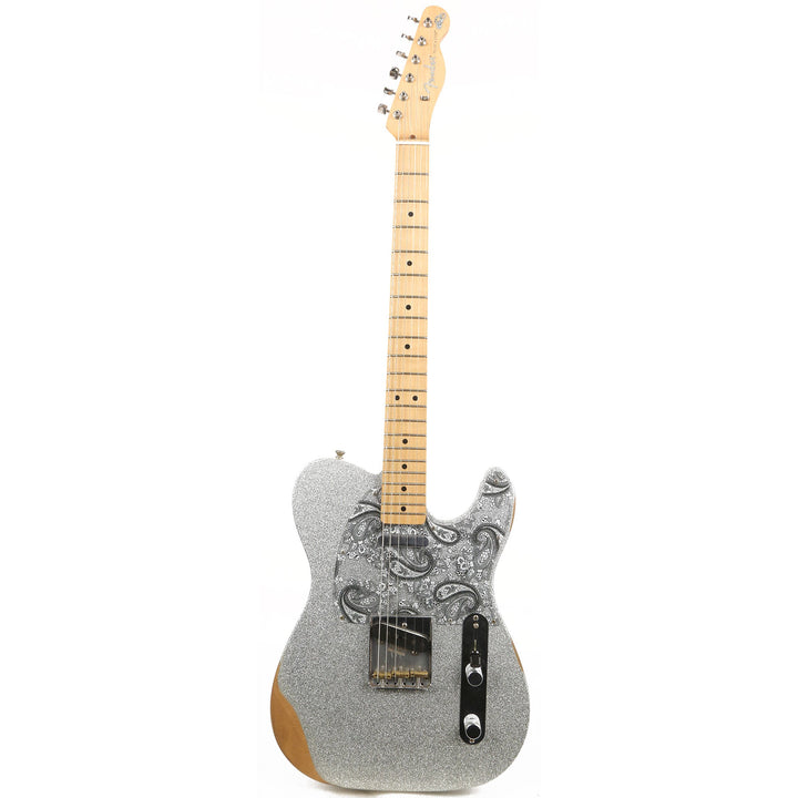 Fender Road Worn Brad Paisley Telecaster Silver Sparkle Used