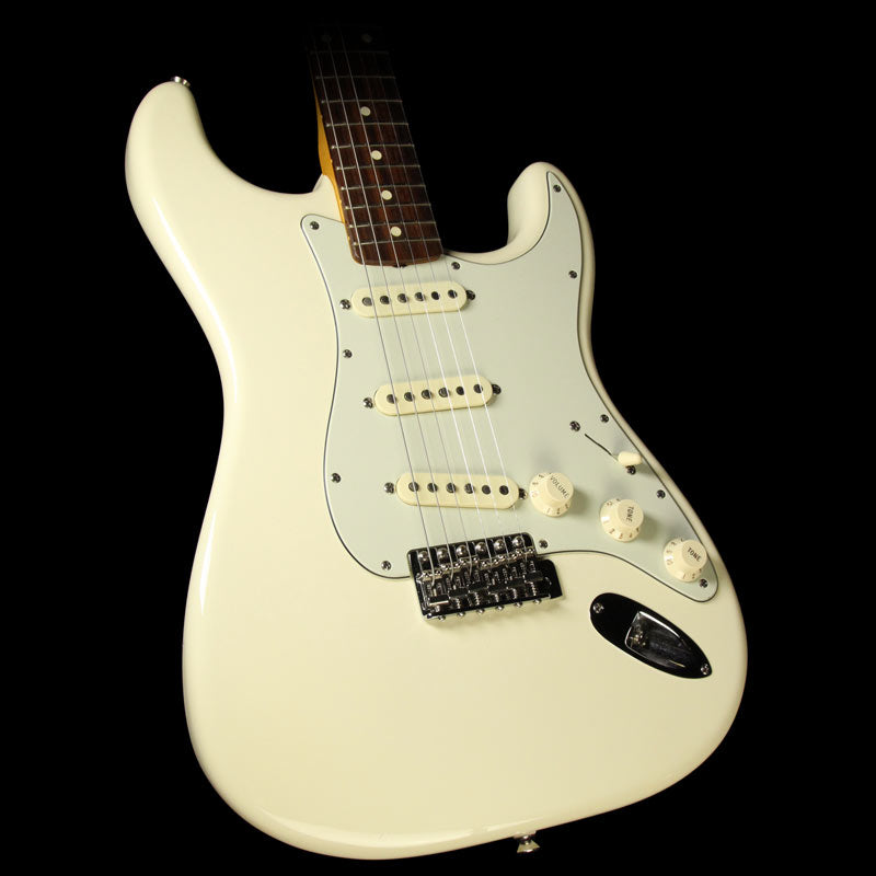 Used 2014 Fender Artist Series John Mayer Stratocaster Electric Guitar Olympic White — 1