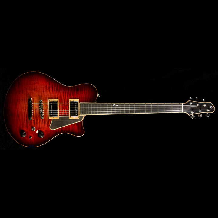 Used 2014 New Orleans Guitar Company JB-14 Semi-Hollow Electric Guitar Vintage Cherry