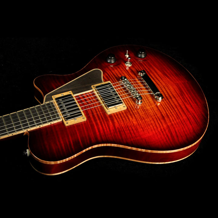 Used 2014 New Orleans Guitar Company JB-14 Semi-Hollow Electric Guitar Vintage Cherry