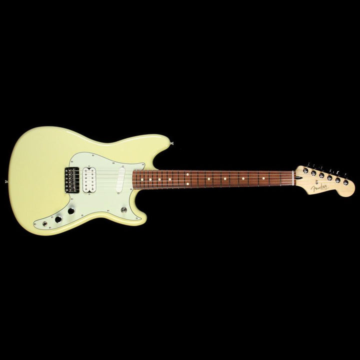 Fender Duo-Sonic HS Electric Guitar Canary Diamond