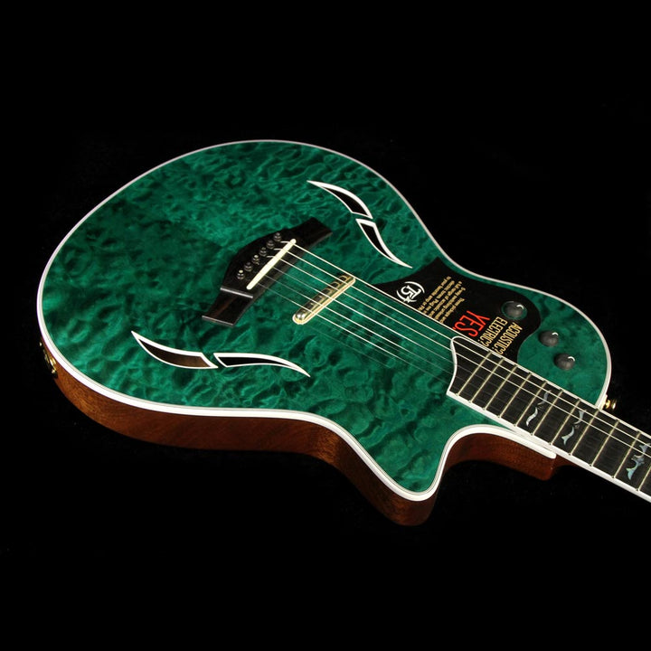 Taylor T5z Custom Quilt Maple Acoustic Doheny Green