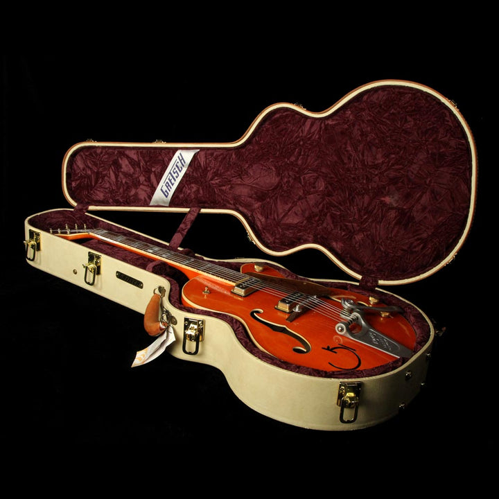 Used 2006 Gretsch Custom Shop Masterbuilt Stephen Stern G6120 Chet Atkins Electric Guitar Relic Orange