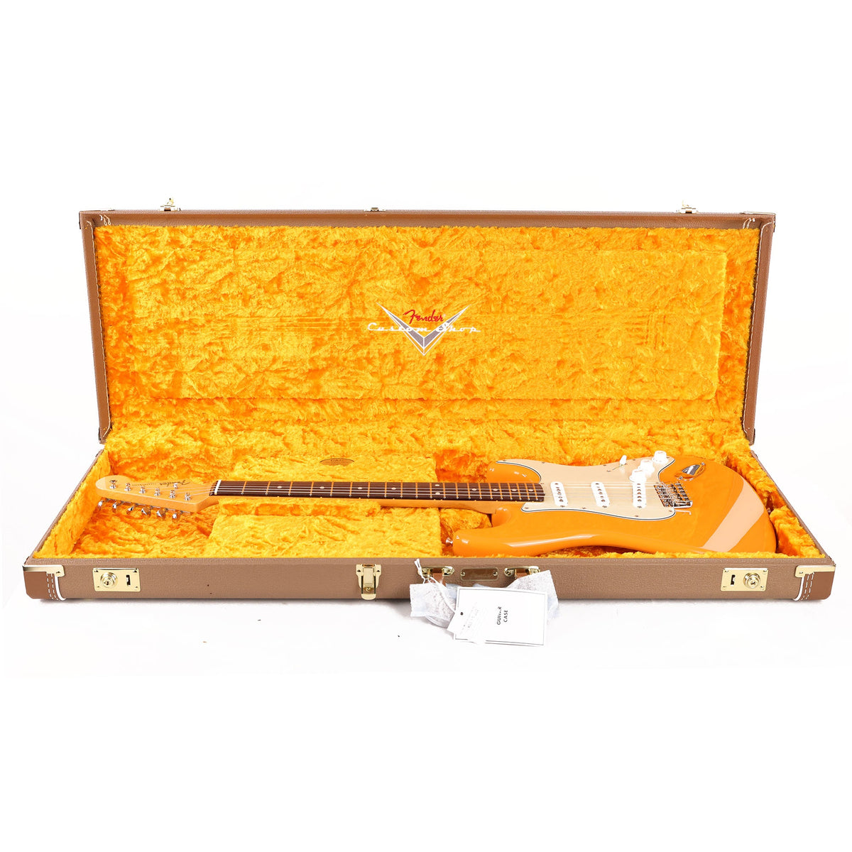 Fender Custom Shop NoNeck Stratocaster NOS Capri Orange Music Zoo Exclusive — 9